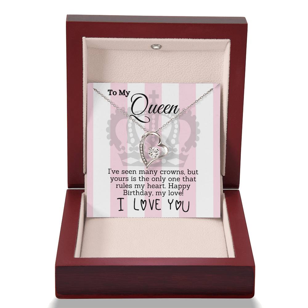 Queen of My Heart Birthday Love Declaration