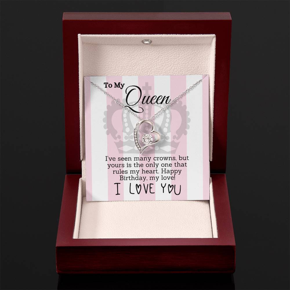 Queen of My Heart Birthday Love Declaration