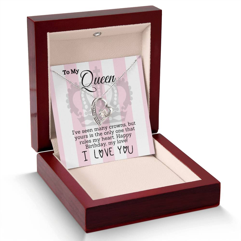 Queen of My Heart Birthday Love Declaration