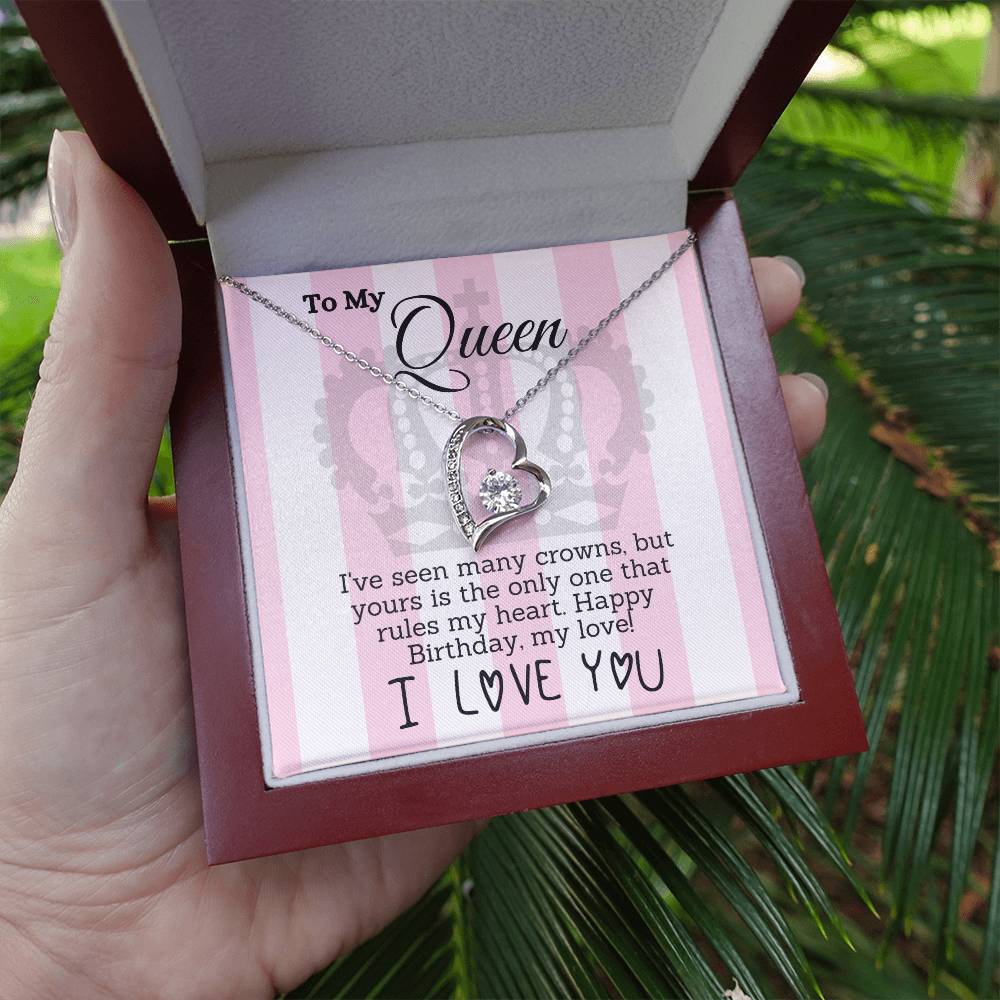 Queen of My Heart Birthday Love Declaration