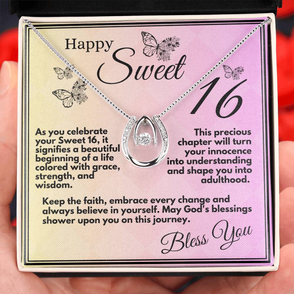 Graceful Journey into Adulthood: A Sweet 16 Blessing