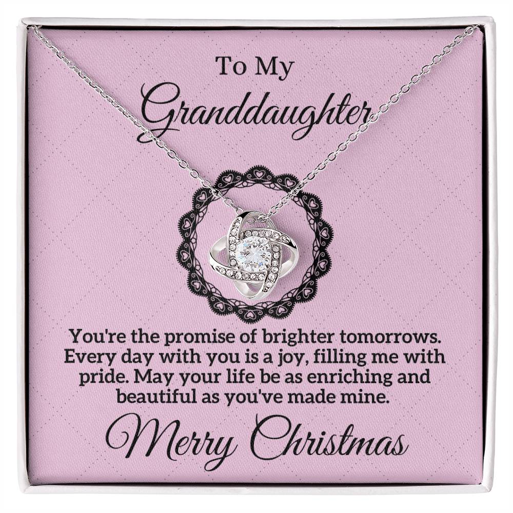 Merry Christmas, Granddaughter - Promise of Brighter Tomorrows