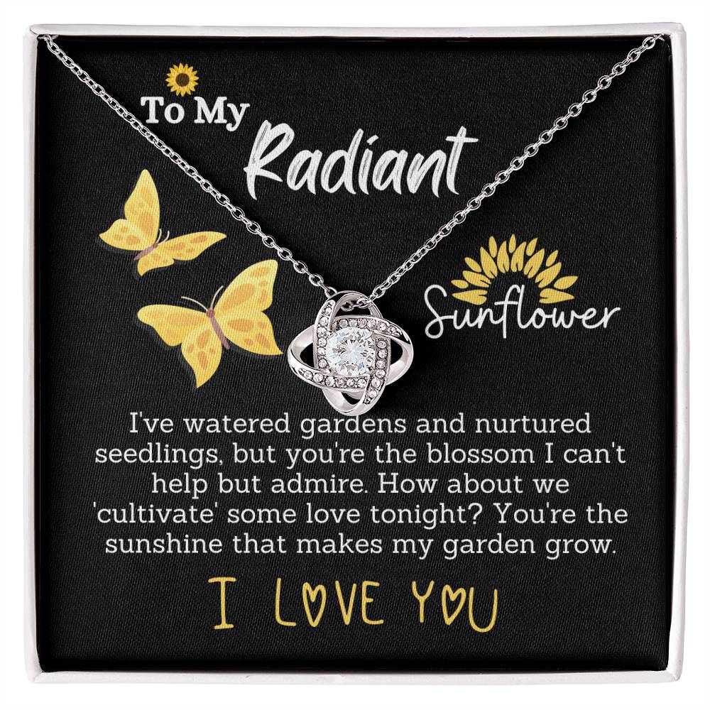 Cultivating Love: To My Radiant Sunflower