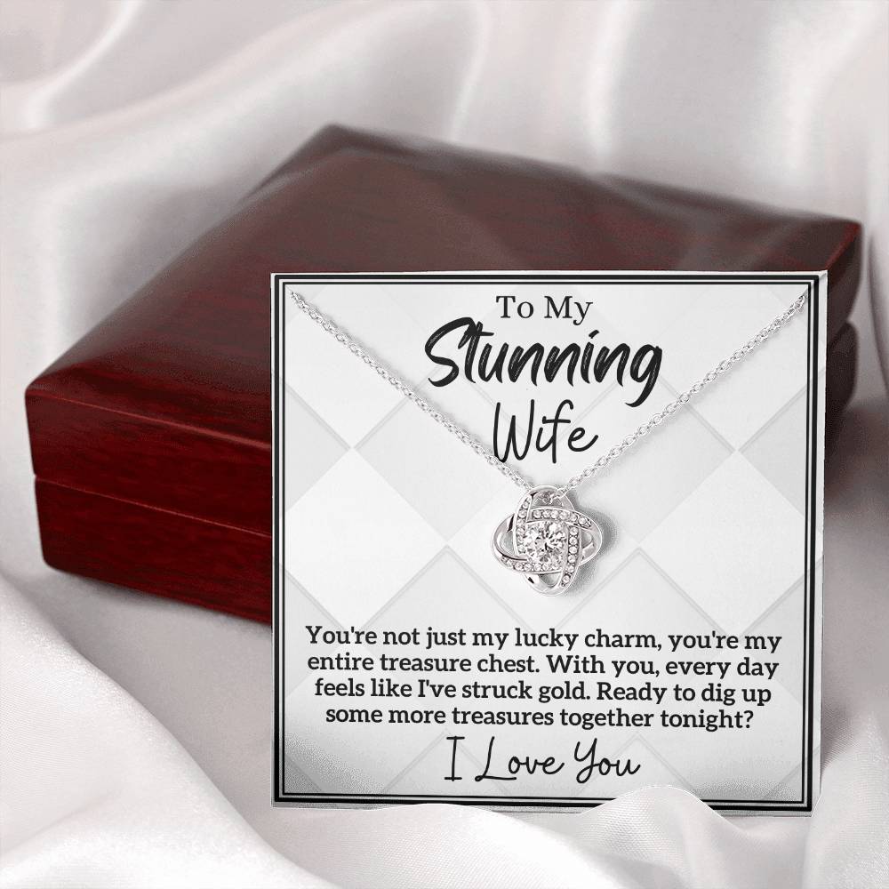 To My Stunning Wife, My Entire Treasure Chest