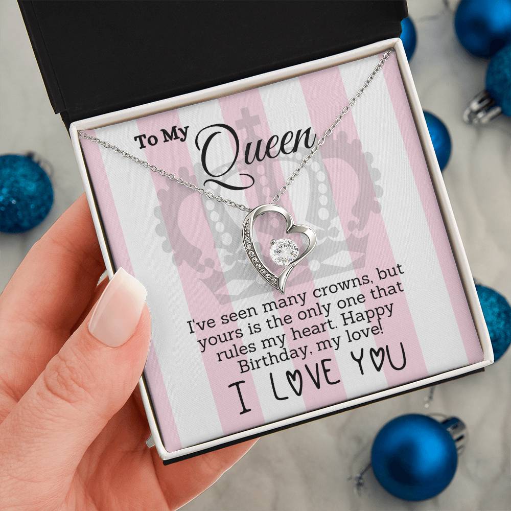 Queen of My Heart Birthday Love Declaration