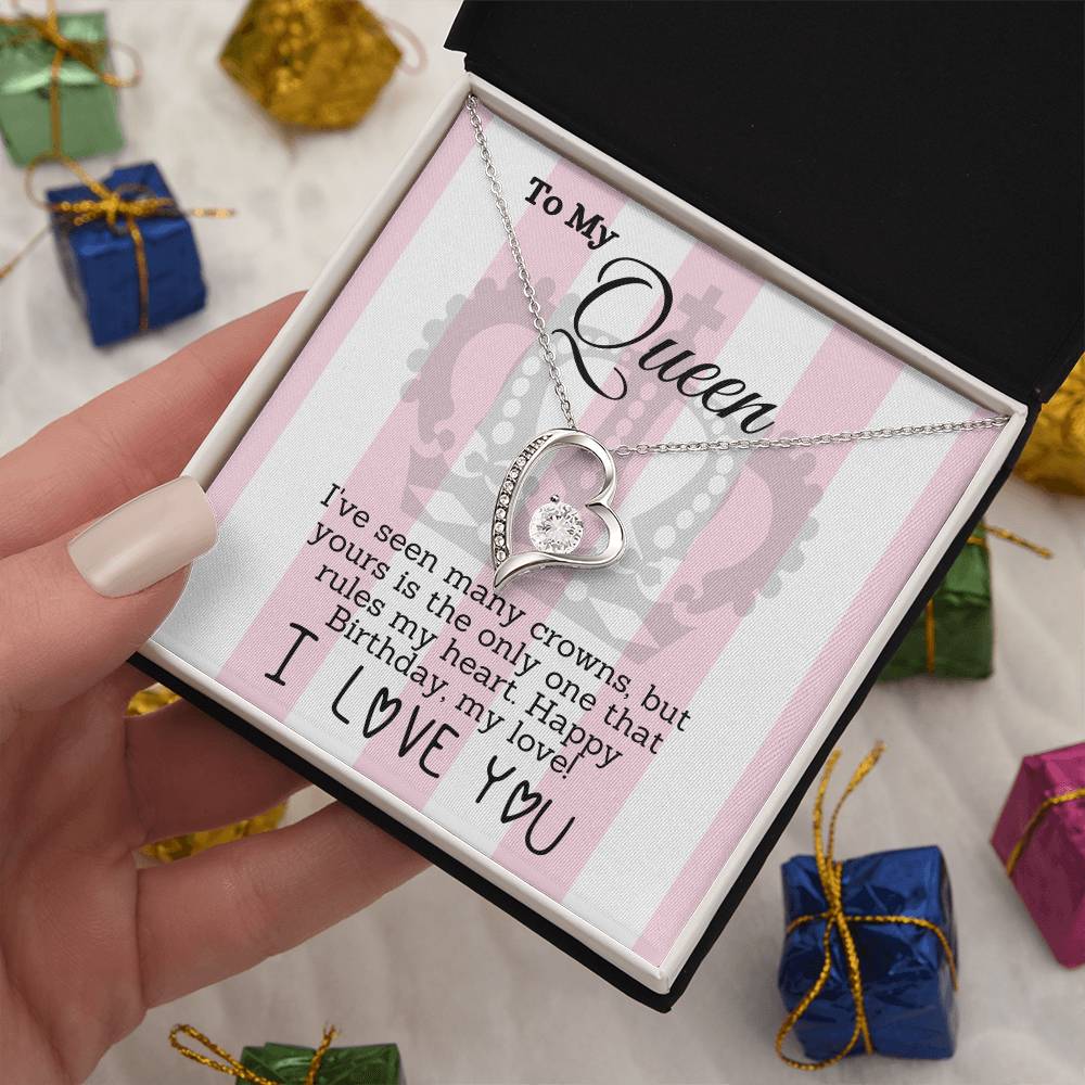 Queen of My Heart Birthday Love Declaration