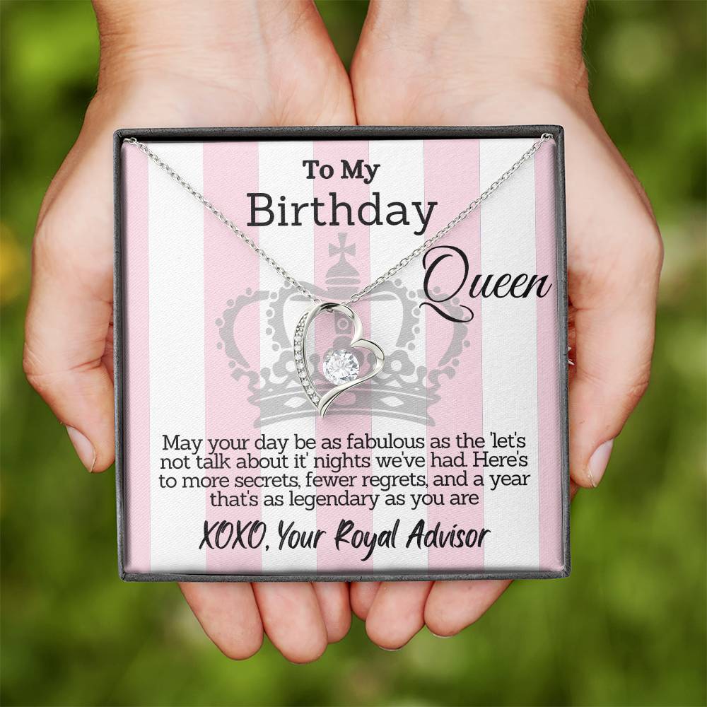 Legendary Birthday Queen - A Toast from Your Royal Advisor