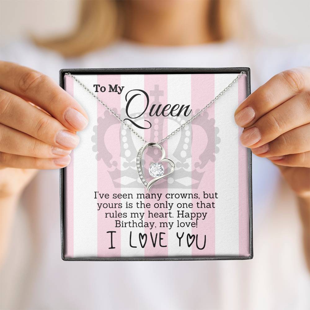 Queen of My Heart Birthday Love Declaration