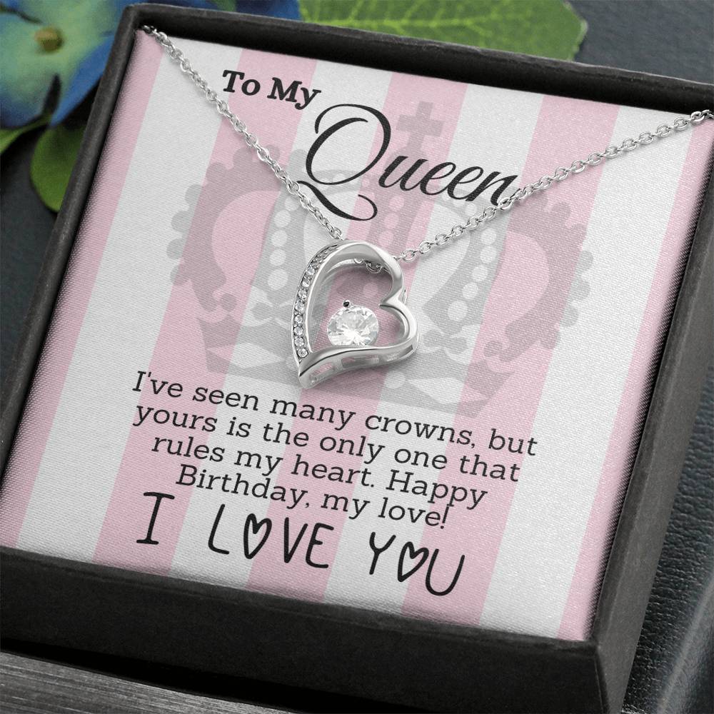 Queen of My Heart Birthday Love Declaration