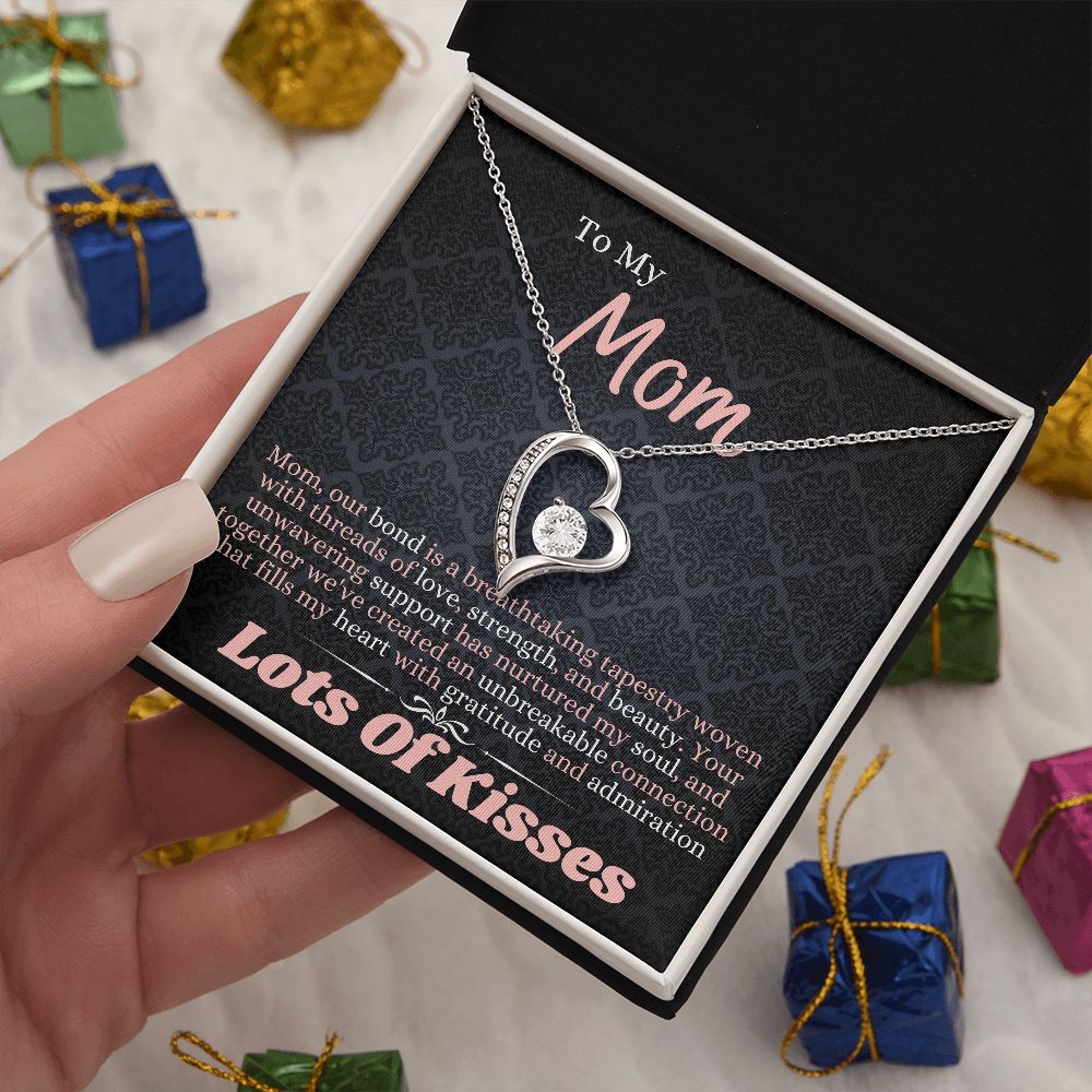 Birthday/Xmas Gift To My Mom/Grandma, Daughter/Son Gifts Ideas With Message Card In A Box To Mother, Women's Jewelry Necklace Present To Her For Bday/Christmas Present - Zahlia