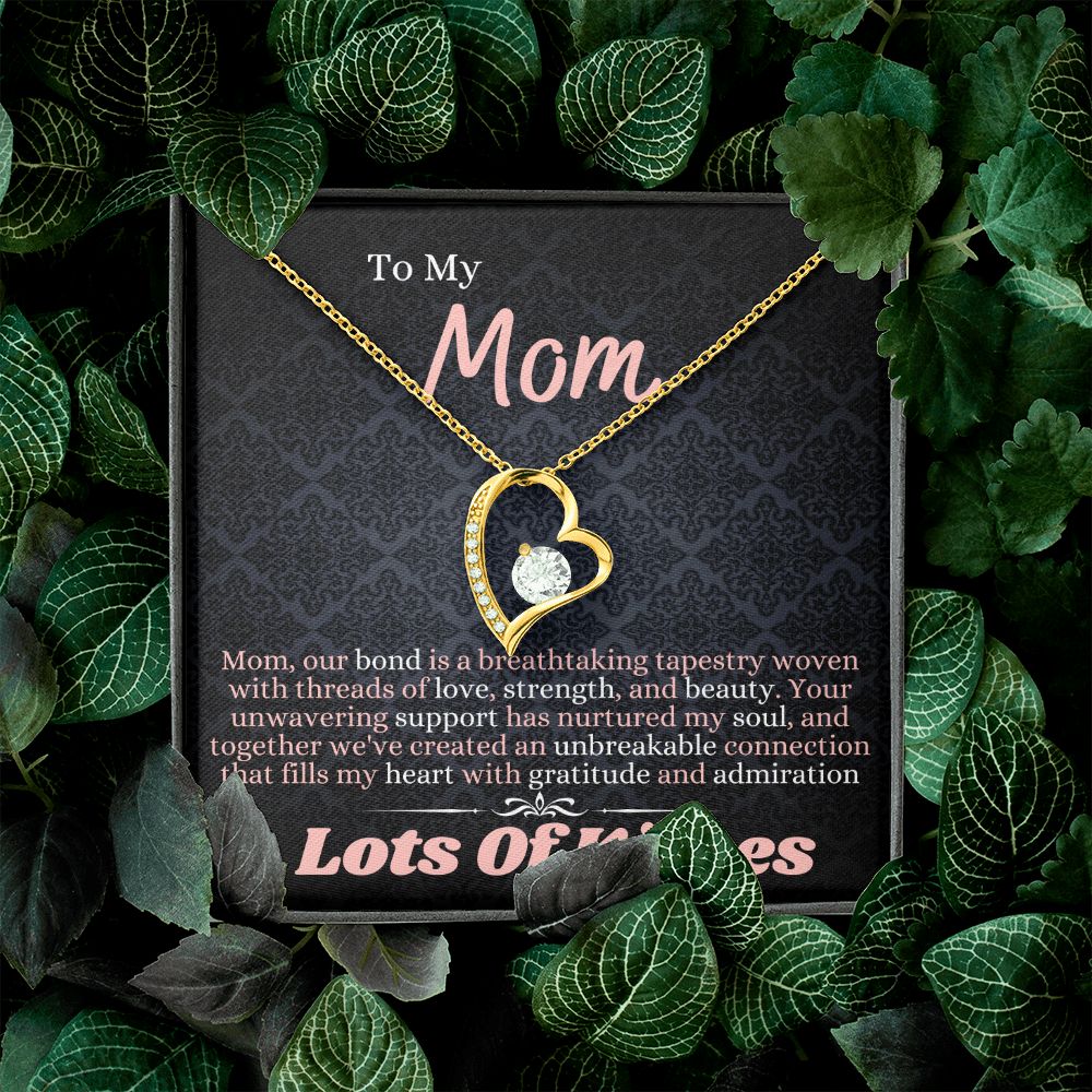 Birthday/Xmas Gift To My Mom/Grandma, Daughter/Son Gifts Ideas With Message Card In A Box To Mother, Women's Jewelry Necklace Present To Her For Bday/Christmas Present - Zahlia