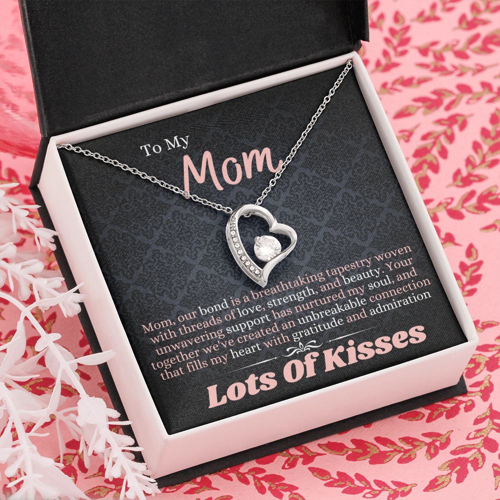 Birthday/Xmas Gift To My Mom/Grandma, Daughter/Son Gifts Ideas With Message Card In A Box To Mother, Women's Jewelry Necklace Present To Her For Bday/Christmas Present - Zahlia