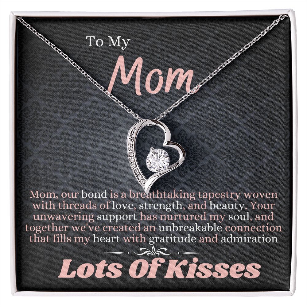 Birthday/Xmas Gift To My Mom/Grandma, Daughter/Son Gifts Ideas With Message Card In A Box To Mother, Women's Jewelry Necklace Present To Her For Bday/Christmas Present - Zahlia