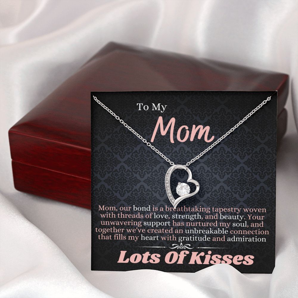 Birthday/Xmas Gift To My Mom/Grandma, Daughter/Son Gifts Ideas With Message Card In A Box To Mother, Women's Jewelry Necklace Present To Her For Bday/Christmas Present - Zahlia