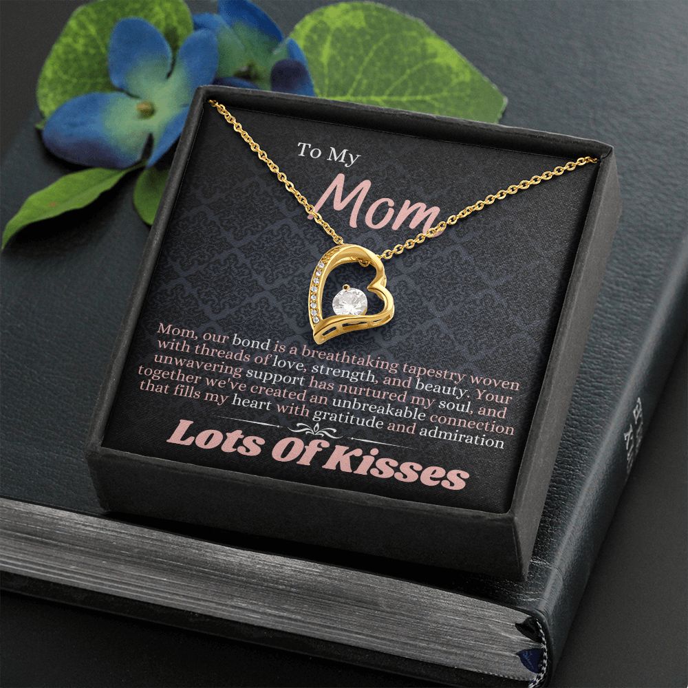 Birthday/Xmas Gift To My Mom/Grandma, Daughter/Son Gifts Ideas With Message Card In A Box To Mother, Women's Jewelry Necklace Present To Her For Bday/Christmas Present - Zahlia