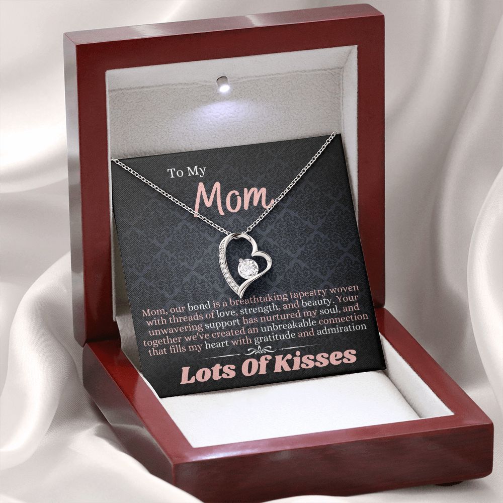 Birthday/Xmas Gift To My Mom/Grandma, Daughter/Son Gifts Ideas With Message Card In A Box To Mother, Women's Jewelry Necklace Present To Her For Bday/Christmas Present - Zahlia