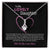 Gift To My Daughter For Her Birthday, Unique Jewelry Necklace Present With A Heartfelt Message Card In A Box From Mommy, Graduation Gift Ideas For My Baby Girl Big Day - Zahlia